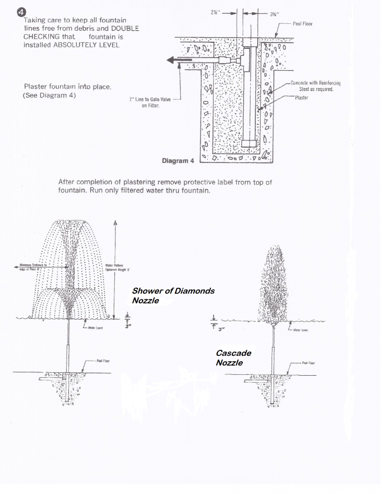 Telescoping Fountain Installation Instructions Fantasy Fountains