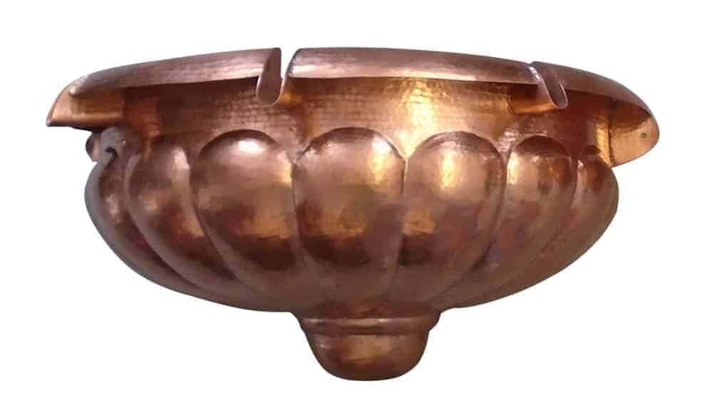 Copper Wall Bowls
