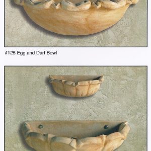 Petal wall bowls