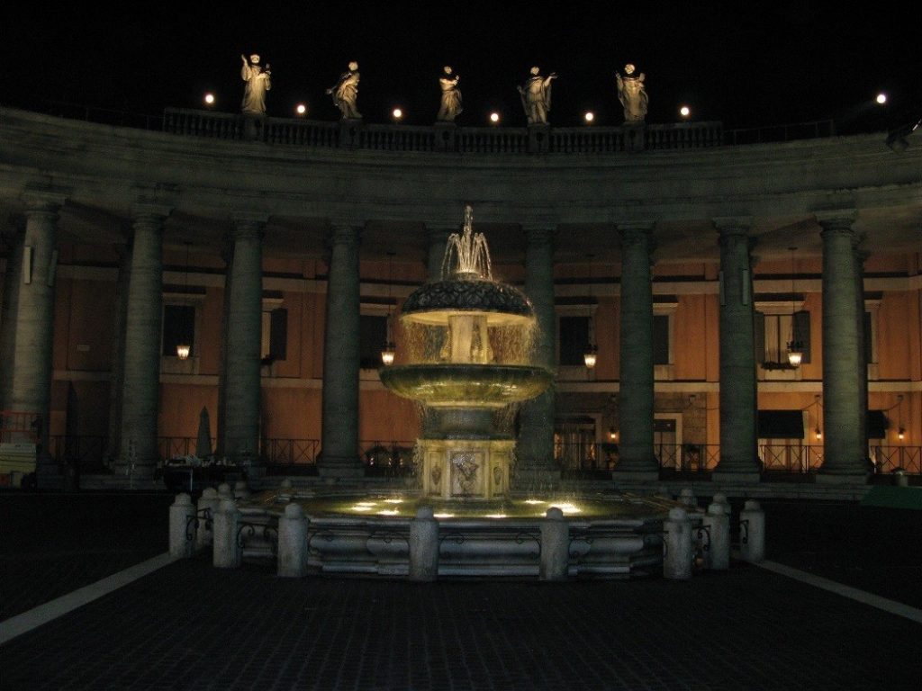 SET OF THE MOVIE ANGELS AND DEMONS